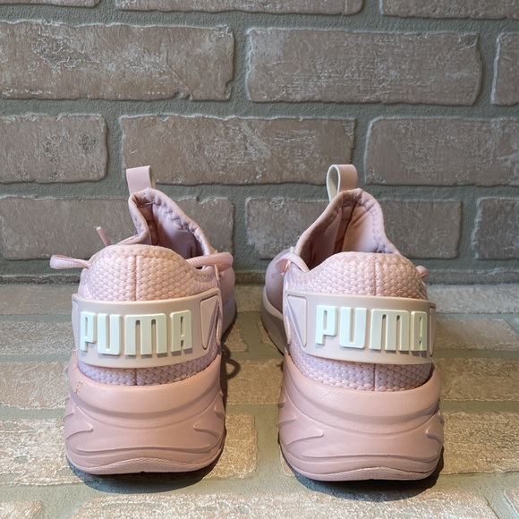 Puma Women’s Amare Pink & White Sneakers Size 8 - Picture 7 of 9